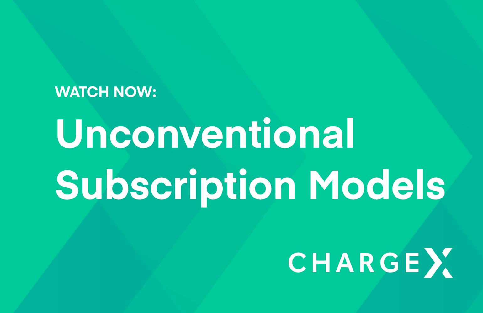 ChargeX: Unconventional subscription models