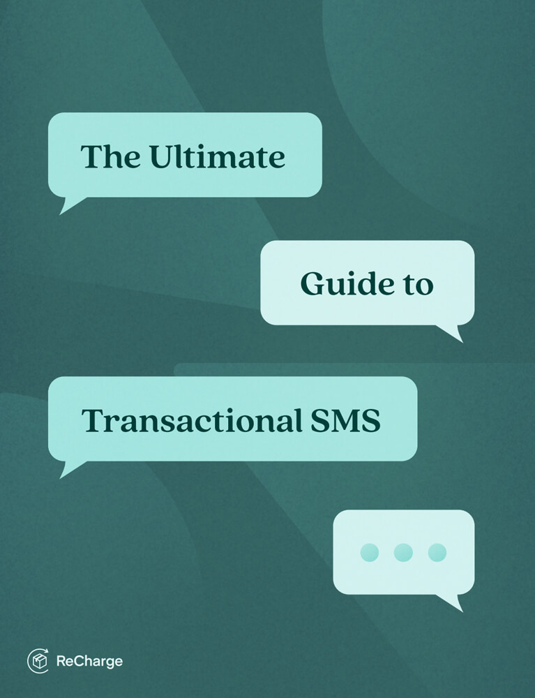 Ultimate guide transactional SMS cover