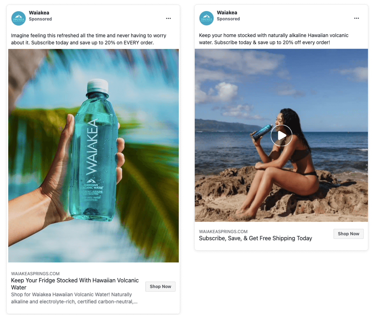Waiakea grew brand awareness in a busy market with educational content