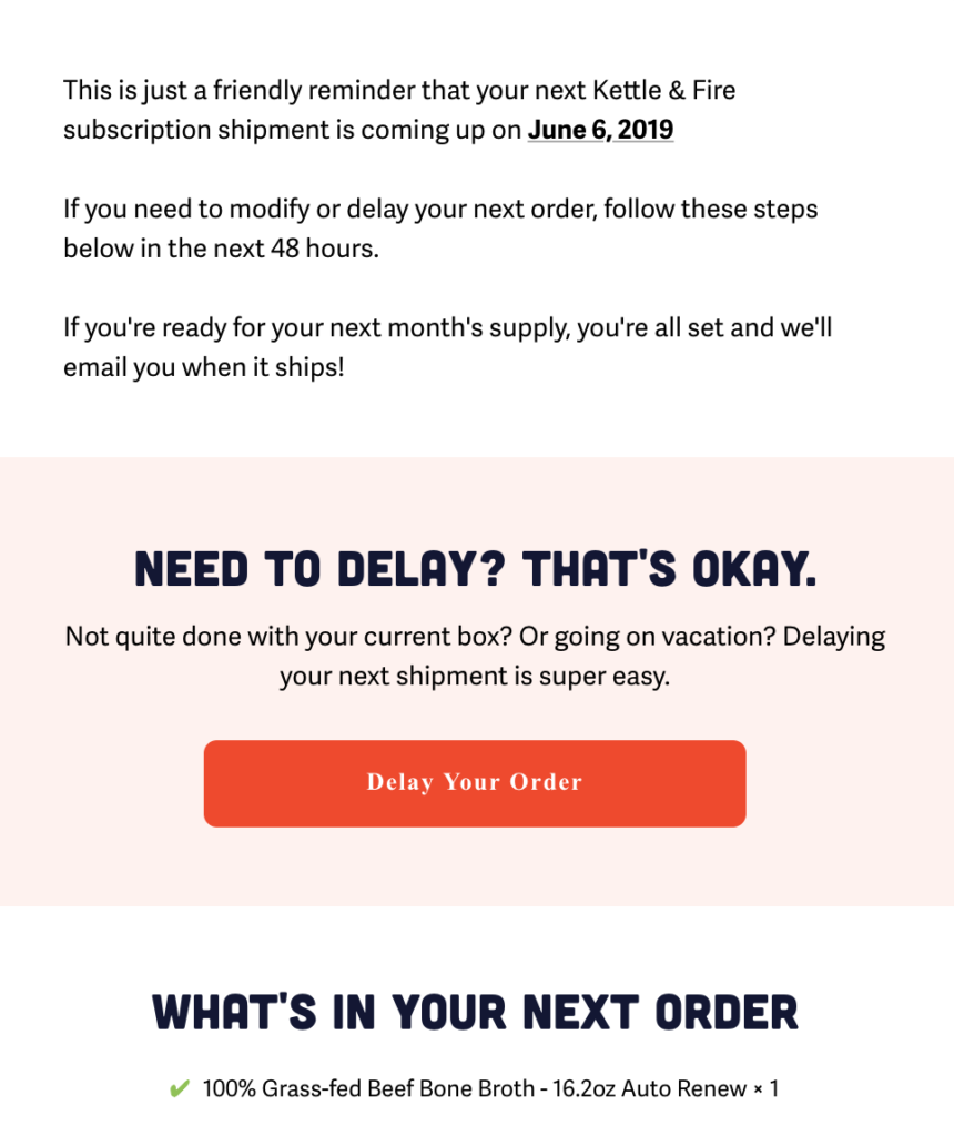 delay email