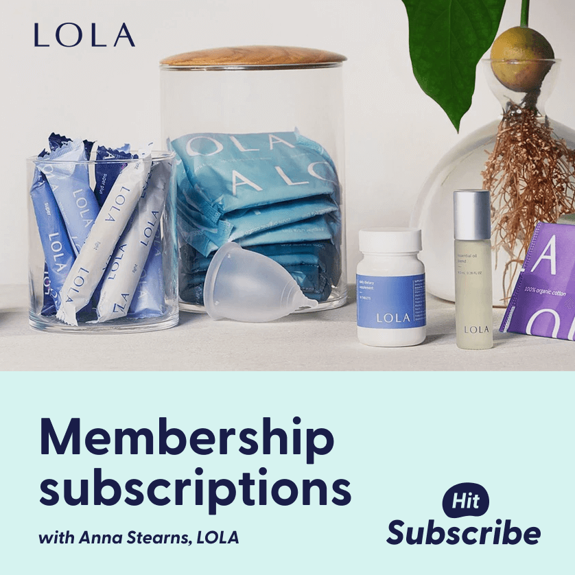 LOLA membership subscriptions advert