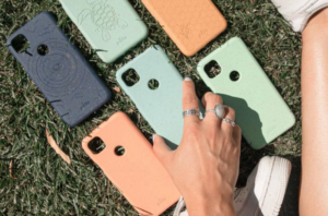 Pela's compostable phone cases.