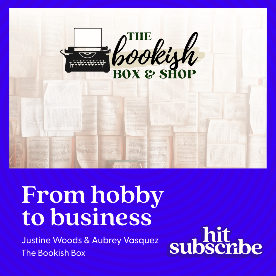 The Bookish Box - a monthly literary subscription