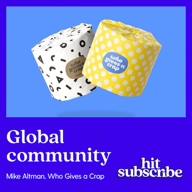Who Gives a Crap Hit Subscribe podcast cover