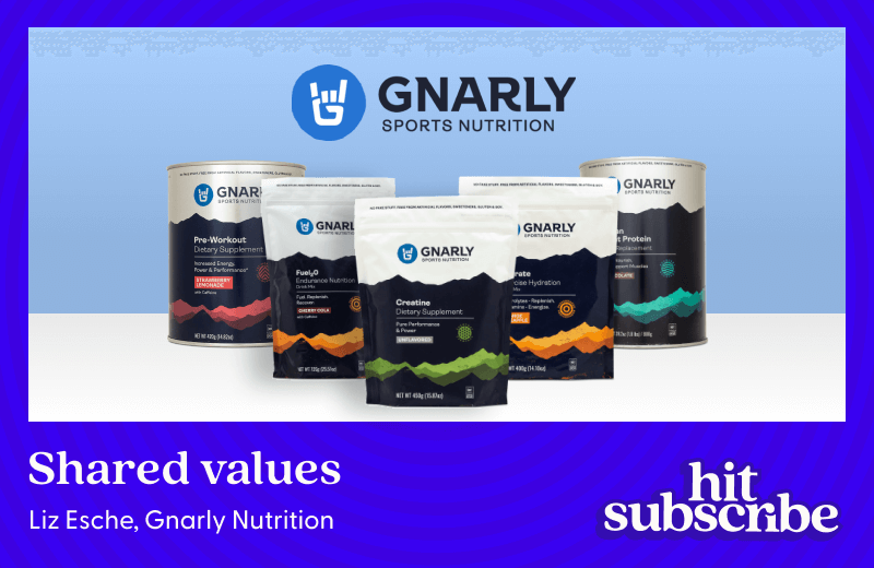 Gnarly Nutrition Hit Subscribe podcast cover