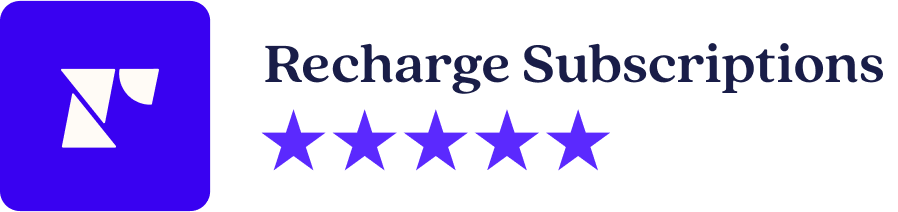 Recharge has a 5-star rating in the Shopify App Store