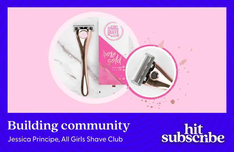 All Girl Shave Club Hit Subscribe podcast cover