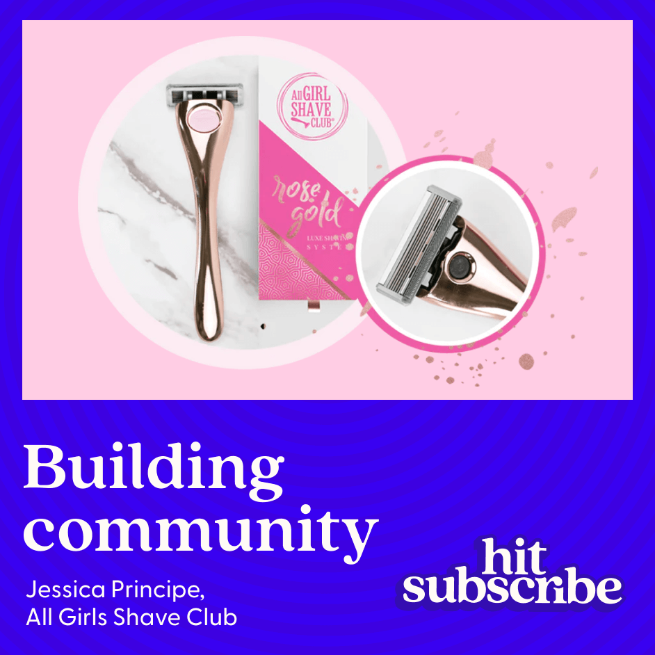 All Girl Shave Club Hit Subscribe podcast cover