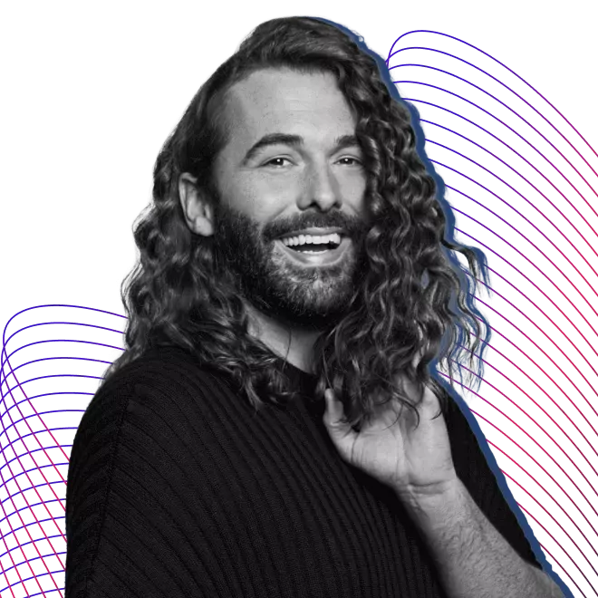Jonathan Van Ness, He/They, Emmy-Nominated T.V. Personality & Haircare Innovator