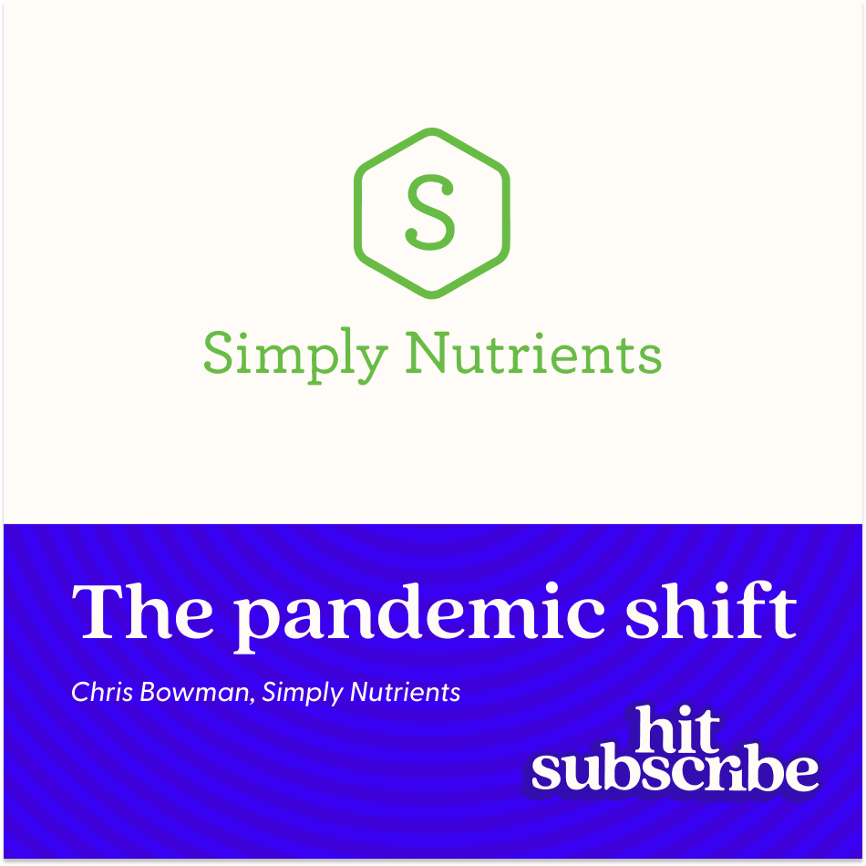The pandemic shift with Chris Bowman, Co-Founder and CEO, Simply Nutrients Hit Subscribe podcast cover